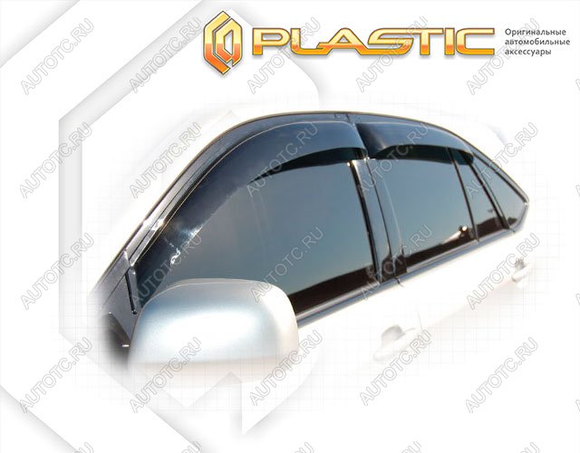 2 799 р. Ветровики дверей Classic полупрозрачный CA Plastic на Lexus RX  2003-2009  с доставкой в г. Тамбов