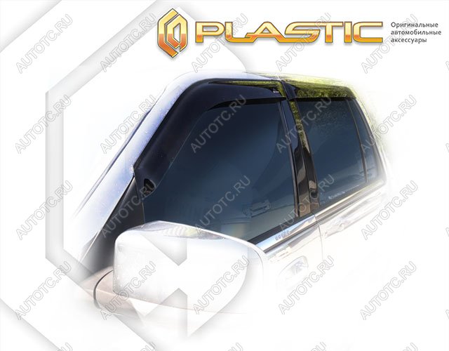 2 799 р. Ветровики дверей Classic полупрозрачный CA Plastic на Lincoln Navigator  2003-2006  с доставкой в г. Тамбов