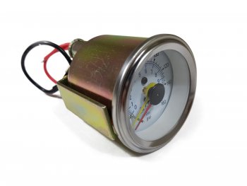 5 799 р. Манометр VIAIR 2 160 PSI, 2 контура, с подсветкой, белый Viair 90083  с доставкой в г. Тамбов. Увеличить фотографию 2