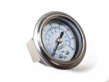 1 449 р. Манометр VIAIR 1.5 160 PSI, белый Viair 90084  с доставкой в г. Тамбов. Увеличить фотографию 2