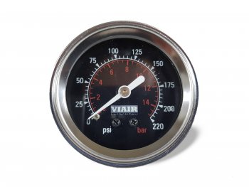 1 999 р. Манометр VIAIR 2 220 PSI, с подсветкой, черный Viair 90090  с доставкой в г. Тамбов. Увеличить фотографию 5