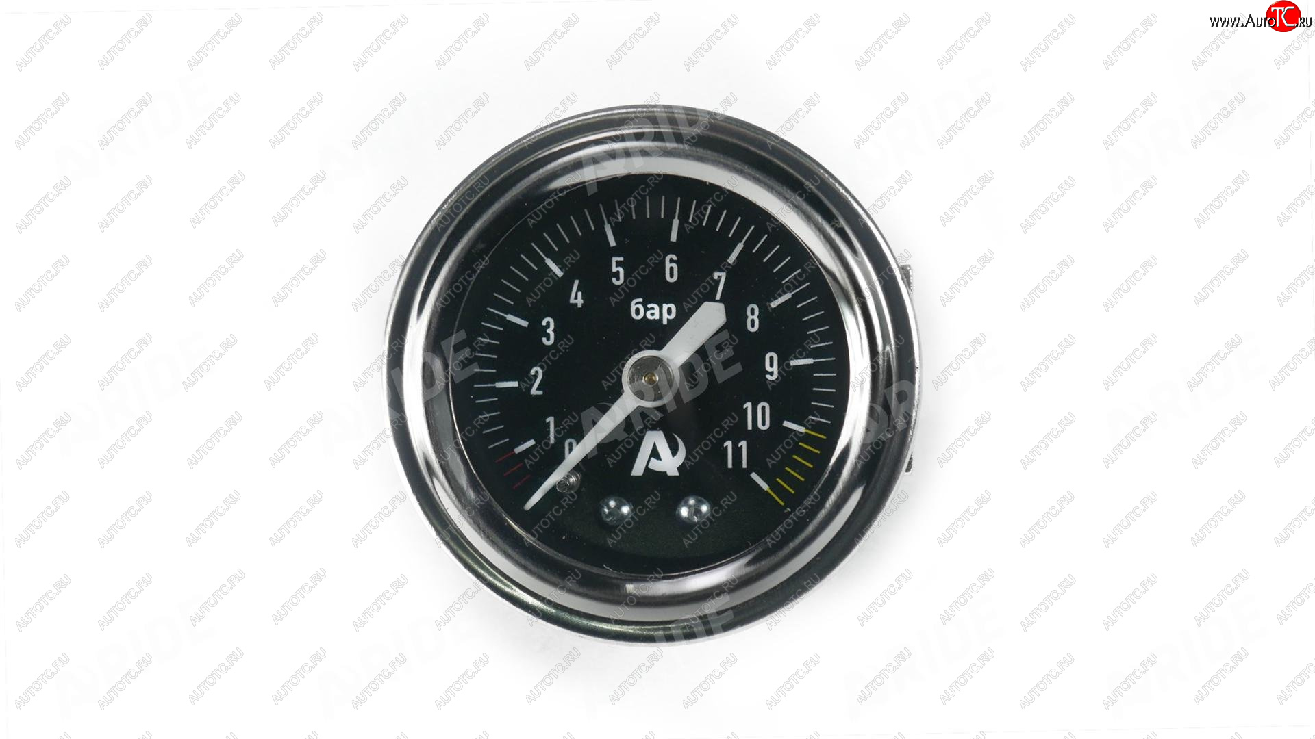 1 139 р. Манометр ARIDE 41 мм, 1х11 бар (160 PSI), 1.5, черный Арайд м 41 1 11  с доставкой в г. Тамбов