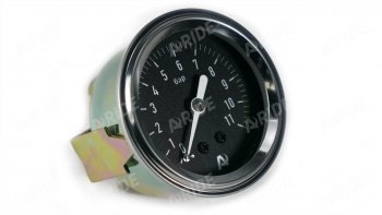1 259 р. Манометр ARIDE 51 мм, 1х11 бар (160 PSI), 2, черный Арайд м 51 1 11  с доставкой в г. Тамбов. Увеличить фотографию 2