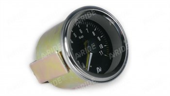3 299 р. Манометр ARIDE 53 мм, 2х11 бар (160 PSI), 2, черный Арайд м 53 2 11  с доставкой в г. Тамбов. Увеличить фотографию 2
