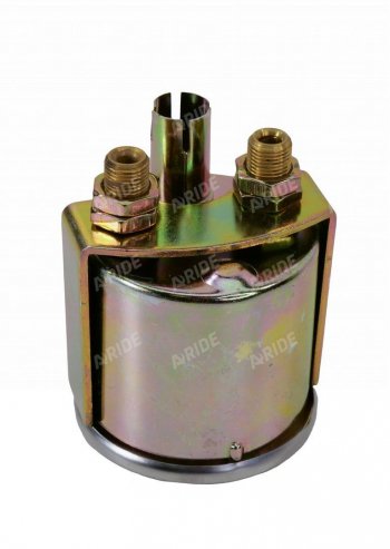 3 299 р. Манометр ARIDE 53 мм, 2х15 бар (220 PSI), 2, черный Арайд м 53 2 15  с доставкой в г. Тамбов. Увеличить фотографию 2