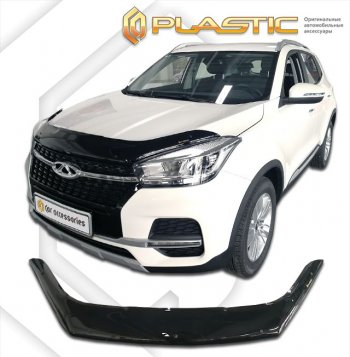 Дефлектор капота CA-Plastic Chery Tiggo 4 дорестайлинг (2017-2020)