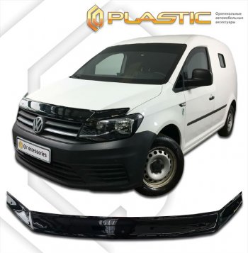 Дефлектор капота CA-Plastic Volkswagen (Волксваген) Caddy (Кэдди)  2K (2015-2020) 2K рестайлинг