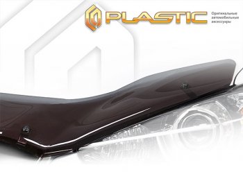 Дефлектор капота CA-Plastic Chery (Черри) Tiggo 8 PRO MAX (тигго) (2021-2024) дорестайлинг, рестайлинг