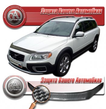 Дефлектор капота CA-Plastic Volvo (Вольво) XC70 (ИксЦ70) (2007-2013) дорестайлинг