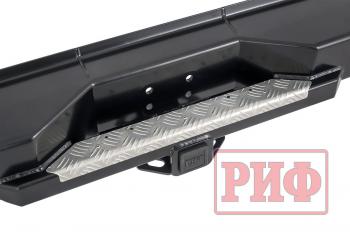 89 019 р. Бампер РИФ силовой задний Toyota Land Cruiser 76 2007+ с квадратом под фаркоп и фонарями РИФ rif076-21150  с доставкой в г. Тамбов. Увеличить фотографию 6