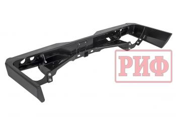 89 019 р. Бампер РИФ силовой задний Toyota Land Cruiser 76 2007+ с квадратом под фаркоп и фонарями РИФ rif076-21150  с доставкой в г. Тамбов. Увеличить фотографию 3