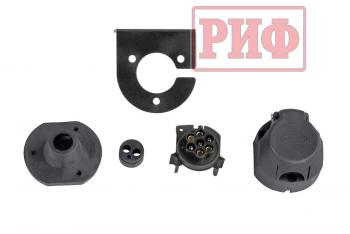 75 709 р. Бампер РИФ силовой задний Toyota Land Cruiser 78 2007+ с квадратом под фаркоп и фонарями РИФ rif078-21150  с доставкой в г. Тамбов. Увеличить фотографию 14