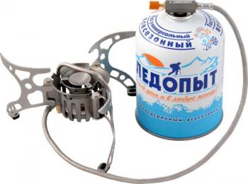 5 179 р. Горелка газовая портативная мультитопливная СЛЕДОПЫТ "Огонь Прометея-1" (улучшенный насос+чехол) СЛЕДОПЫТ pf-gsp-m02m  с доставкой в г. Тамбов. Увеличить фотографию 1