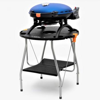 40 899 р. Гриль газовый O-GRILL 500MT синий, с термометром (в комплекте адаптер тип А) O-GRILL 500mt-blue  с доставкой в г. Тамбов. Увеличить фотографию 8