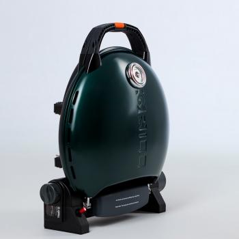 47 899 р. Гриль газовый O-GRILL 700T bicolor черный-зеленый (в комплекте адаптер тип А) O-GRILL 700t-green  с доставкой в г. Тамбов. Увеличить фотографию 2