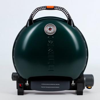 47 899 р. Гриль газовый O-GRILL 700T bicolor черный-зеленый (в комплекте адаптер тип А) O-GRILL 700t-green  с доставкой в г. Тамбов. Увеличить фотографию 1