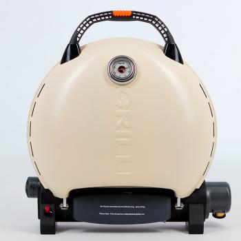 47 899 р. Гриль газовый O-GRILL 700T bicolor черный-кремовый (в комплекте адаптер тип А) O-GRILL 700t-cream  с доставкой в г. Тамбов. Увеличить фотографию 1