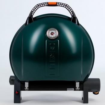 50 899 р. Гриль газовый O-GRILL 900МT bicolor черный-зеленый (в комплекте адаптер тип А) O-GRILL 900mt-green  с доставкой в г. Тамбов. Увеличить фотографию 2