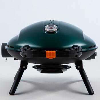 50 899 р. Гриль газовый O-GRILL 900МT bicolor черный-зеленый (в комплекте адаптер тип А) O-GRILL 900mt-green  с доставкой в г. Тамбов. Увеличить фотографию 10