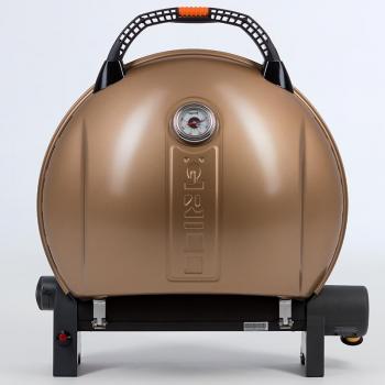 50 899 р. Гриль газовый O-GRILL 900МT bicolor черный-золотистый (в комплекте адаптер тип А) O-GRILL 900mt-gold  с доставкой в г. Тамбов. Увеличить фотографию 1