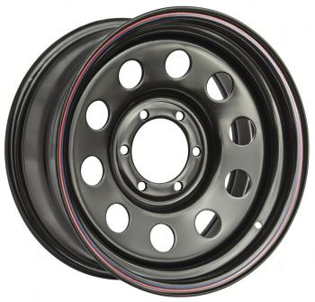 7 689 р. Диск усиленный стальной черный 6x139,7 7xR17 d110 ET+30 OFF-ROAD Wheels 1770-63910bl-30  с доставкой в г. Тамбов. Увеличить фотографию 1