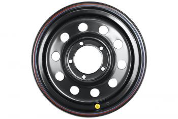 6 279 р. Диск усиленный УАЗ стальной черный 5x139,7 7xR16 d110 ET+30 OFF-ROAD Wheels 1670-53910bl-30  с доставкой в г. Тамбов. Увеличить фотографию 2