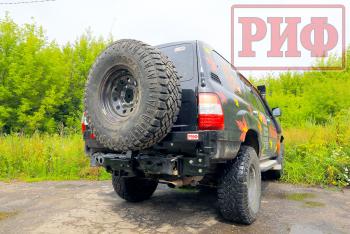 72 509 р. Калитка РИФ с фаркопом в штатный задний бампер Toyota Land Cruiser 105 РИФ rif105-80004  с доставкой в г. Тамбов. Увеличить фотографию 2