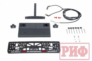 93 329 р. Калитка РИФ с фаркопом в штатный задний бампер Toyota Land Cruiser 200 2008-2015 под штатное колесо, с подсветкой номера РИФ rif200-80001  с доставкой в г. Тамбов. Увеличить фотографию 9