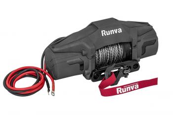 52 679 р. Лебёдка автомобильная электрическая 12V Runva 6000 lbs 2722 кг (синтетический трос) RUNVA ewv6000fsr  с доставкой в г. Тамбов. Увеличить фотографию 1