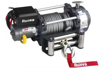 80 409 р. Лебёдка электрическая (индустр.) 12V Runva 15000 lbs 6800 кг RUNVA ewn15000u  с доставкой в г. Тамбов. Увеличить фотографию 1
