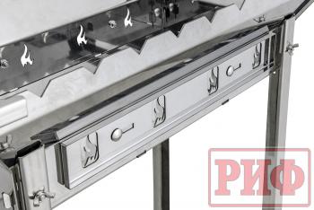 22 629 р. Мангал РИФ нержавеющая сталь РИФ rif000-99033  с доставкой в г. Тамбов. Увеличить фотографию 4