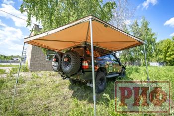 24 639 р. Маркиза автомобильная РИФ веерная 2,5х2,0 м (правая) РИФ rifavf062020602  с доставкой в г. Тамбов. Увеличить фотографию 22