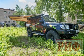 24 639 р. Маркиза автомобильная РИФ веерная 2,5х2,0 м (правая) РИФ rifavf062020602  с доставкой в г. Тамбов. Увеличить фотографию 9