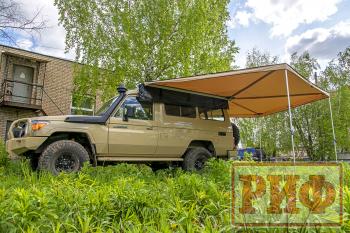 28 319 р. Маркиза автомобильная РИФ веерная 2,5х2,5 м (левая) РИФ rifavf062525601  с доставкой в г. Тамбов. Увеличить фотографию 9