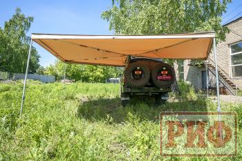 33 499 р. Маркиза автомобильная РИФ веерная 2.5х3,0 м (левая) РИФ rifavf063030601  с доставкой в г. Тамбов. Увеличить фотографию 14