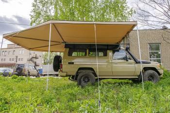 33 649 р. Маркиза автомобильная РИФ комбинированная (прямоугольная с веерной частью) 2,5х2,5 м (правая) РИФ rifavf072525602  с доставкой в г. Тамбов. Увеличить фотографию 14