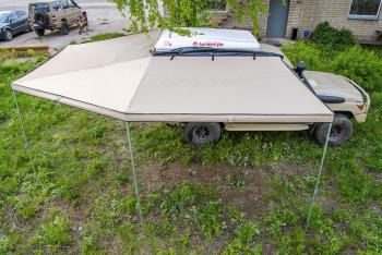 33 649 р. Маркиза автомобильная РИФ комбинированная (прямоугольная с веерной частью) 2,5х2,5 м (правая) РИФ rifavf072525602  с доставкой в г. Тамбов. Увеличить фотографию 10