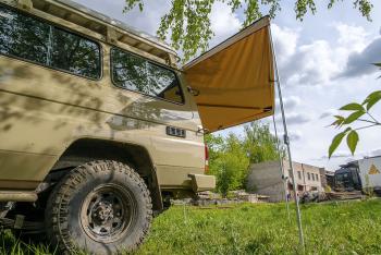 33 649 р. Маркиза автомобильная РИФ комбинированная (прямоугольная с веерной частью) 2,5х2,5 м (правая) РИФ rifavf072525602  с доставкой в г. Тамбов. Увеличить фотографию 3