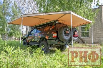 26 079 р. Маркиза автомобильная РИФ комбинированная (прямоугольная с веерной частью) 2,5х2,0 м (левая) РИФ rifavf072020601  с доставкой в г. Тамбов. Увеличить фотографию 22