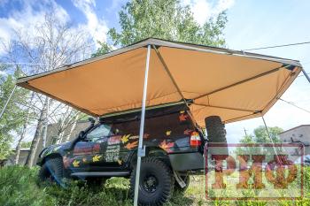 26 079 р. Маркиза автомобильная РИФ комбинированная (прямоугольная с веерной частью) 2,5х2,0 м (левая) РИФ rifavf072020601  с доставкой в г. Тамбов. Увеличить фотографию 14