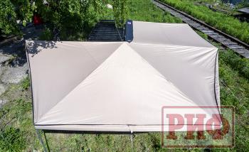 38 089 р. Маркиза автомобильная РИФ комбинированная (прямоугольная с веерной частью) 2.5х3.0 м (правая) РИФ rifavf073030602  с доставкой в г. Тамбов. Увеличить фотографию 1