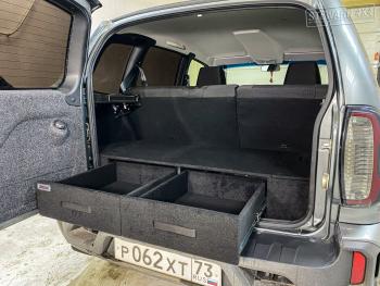 9 699 р. Органайзер в багажник "Классик" для Chevrolet Niva РФ шнкл  с доставкой в г. Тамбов. Увеличить фотографию 3