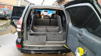 24 999 р. Органайзер в багажник для Toyota Land Cruiser Prado 120 (2 выдв.ящика+спальник) РФ 120-003  с доставкой в г. Тамбов. Увеличить фотографию 12