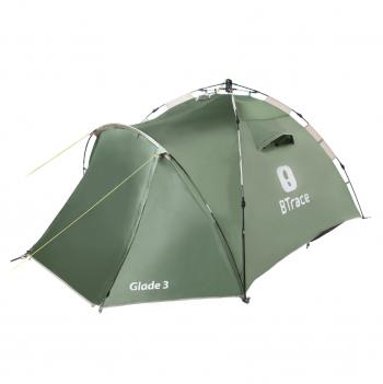 23 989 р. Палатка быстросборная BTrace Glade 3 (Зеленый) BTrace t0517  с доставкой в г. Тамбов. Увеличить фотографию 4
