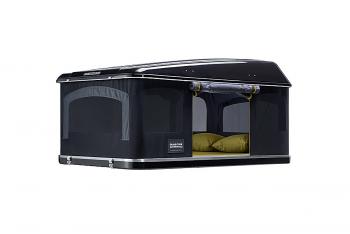 397 199 р. Палатка на крышу автомобиля AUTOHOME MAGGIOLINA GRAND TOUR SMALL 360 BLACK STORM, чёрный тент, лестница 215 мм AUTOHOME Zifer Italia S.r.l m360bs-15  с доставкой в г. Тамбов. Увеличить фотографию 3