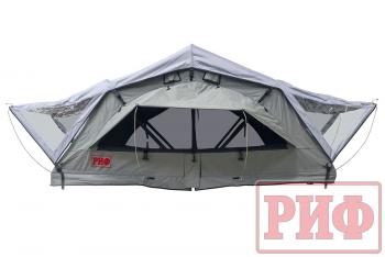 81 699 р. Палатка на крышу автомобиля РИФ Soft RT01-120, тент серый, 400 г, 120х240х115 РИФ rifrt0112080001  с доставкой в г. Тамбов. Увеличить фотографию 14