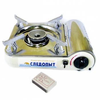 2 359 р. Плита газовая портативная СЛЕДОПЫТ WeenY нержавеющая сталь цанговый баллон СЛЕДОПЫТ pf-gst-n04  с доставкой в г. Тамбов. Увеличить фотографию 2