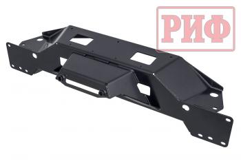 57 399 р. Площадка РИФ под лебёдку в штатный бампер Dodge Ram 1500 Rebel 2019+ (бензин) РИФ rifdrr-30000  с доставкой в г. Тамбов. Увеличить фотографию 4