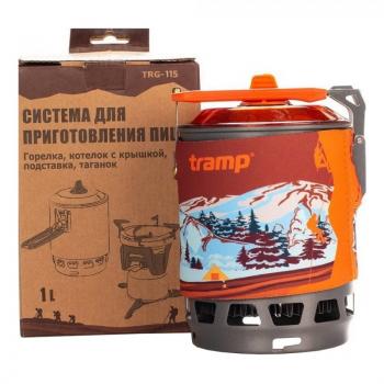 7 799 р. Система для приготовления пищи 1л. (Оранжевый) TRAMP trg-115-orange  с доставкой в г. Тамбов. Увеличить фотографию 4