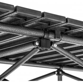 7 569 р. Стол складной Premier 120x55x65см., реечная столешница алюминий, с отделением под посуду PREMIER pr-mc-608  с доставкой в г. Тамбов. Увеличить фотографию 4